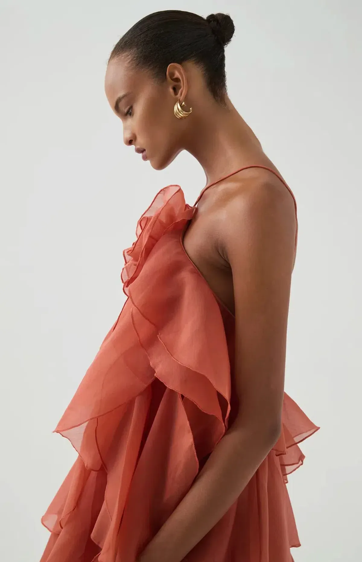 Aje Pandorea Coral Clay Gown sz 8 (fits 8-12) - Image 4