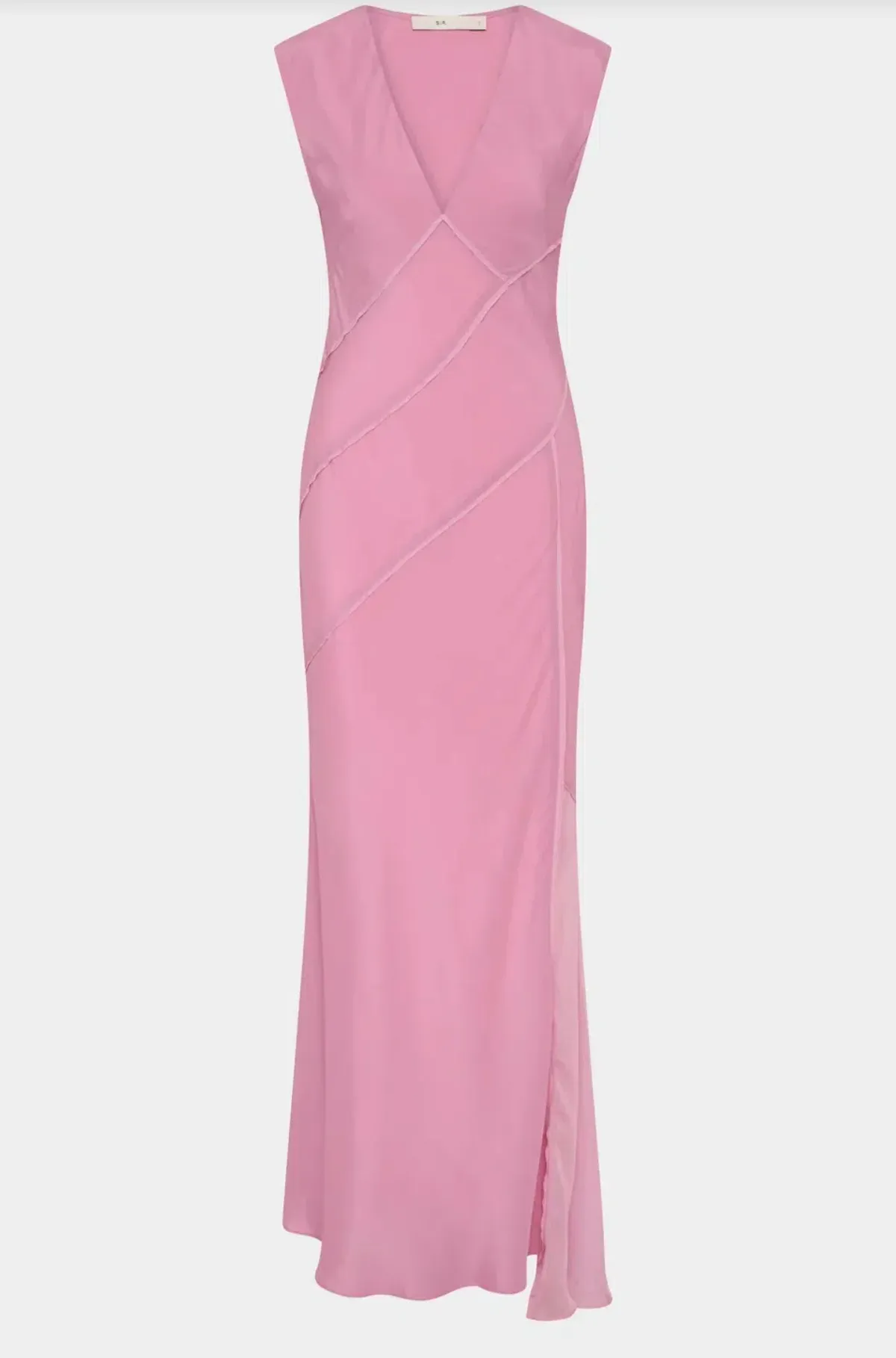 Sir Elin Panelled Gown Berry sz 2 - Image 4