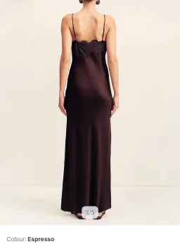 Shona Joy Simona Lace Slip Maxi Dress Size 8 for rent on The Volte - image 2