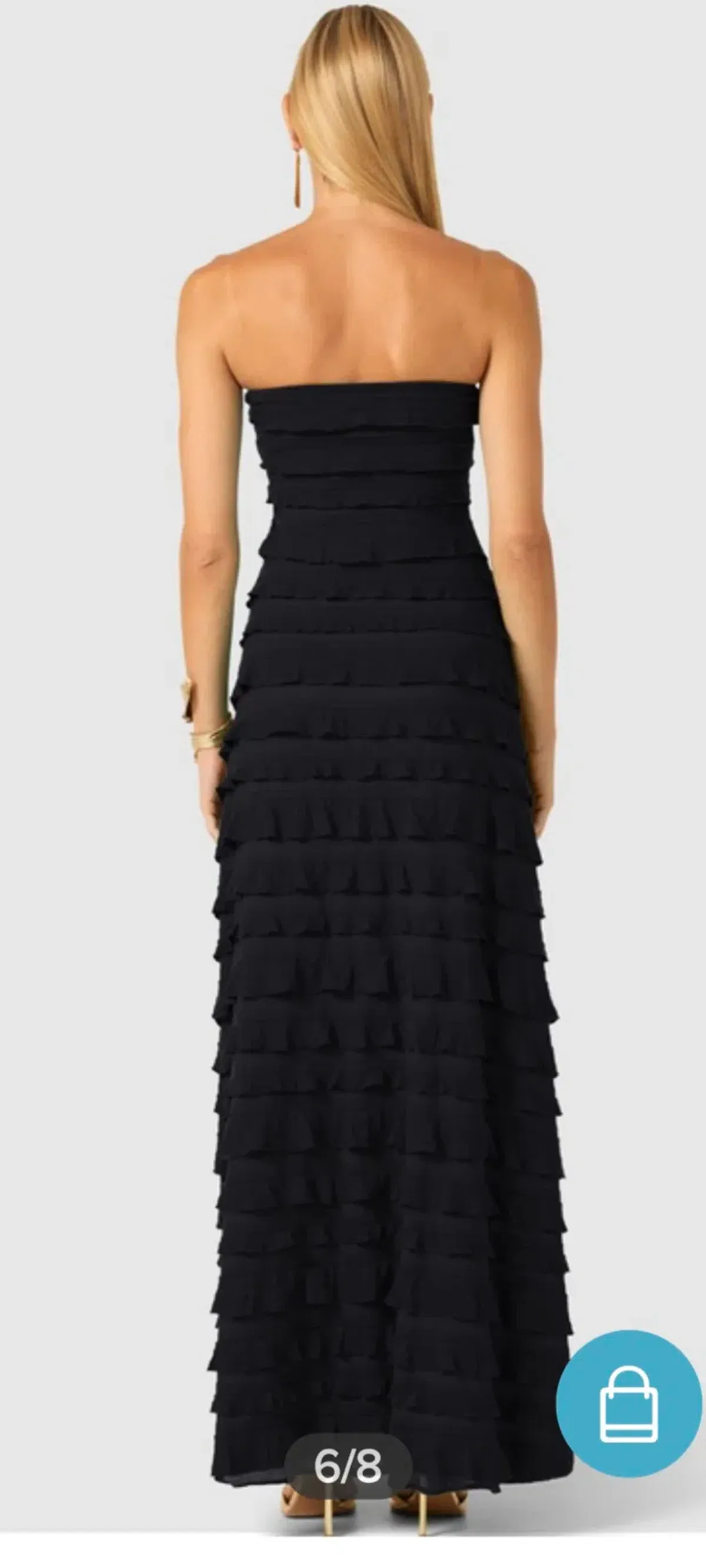 Sacha Drake Maddison Maxi Dress – Black Size 16 - Image 6