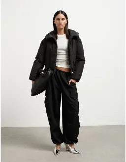 Witchery Black Cargo Pant Size 14 AU for rent on The Volte - image 1
