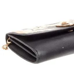 Versace classic Barocco print wallet on chain/crossbody clutch bag for rent on The Volte - image 4