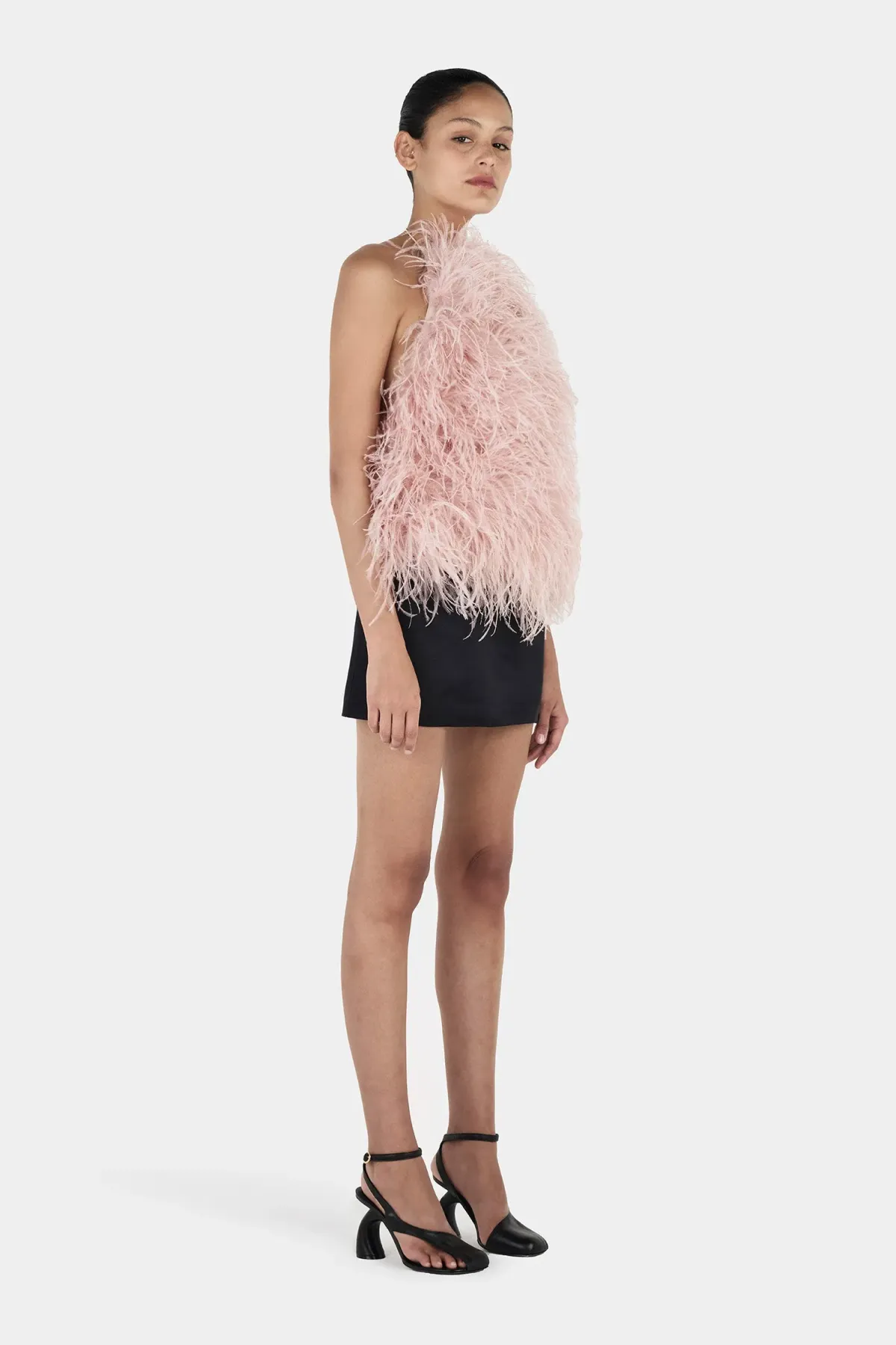 HANSEN + GRETEL Genie Feather Halter Rose - Image 4