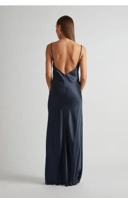 Camilla and Marc Aubrey Slip Dress Navy Size 0 for rent on The Volte - image 2