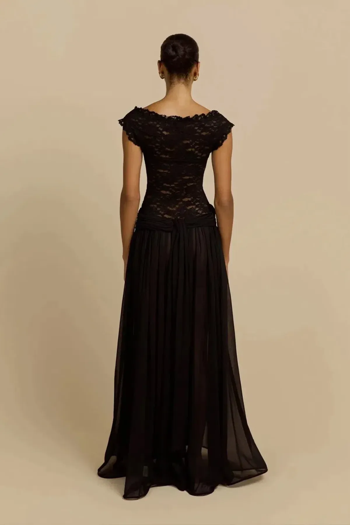 ARCINA ORI ARABELLA DRESS BLACK SIZE 6 (XS) - Image 4