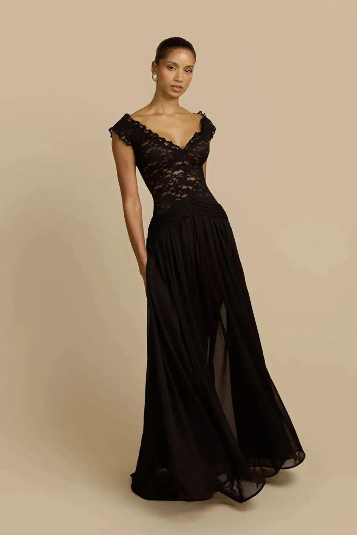 ARCINA ORI ARABELLA DRESS BLACK SIZE 6 (XS) - Image 5
