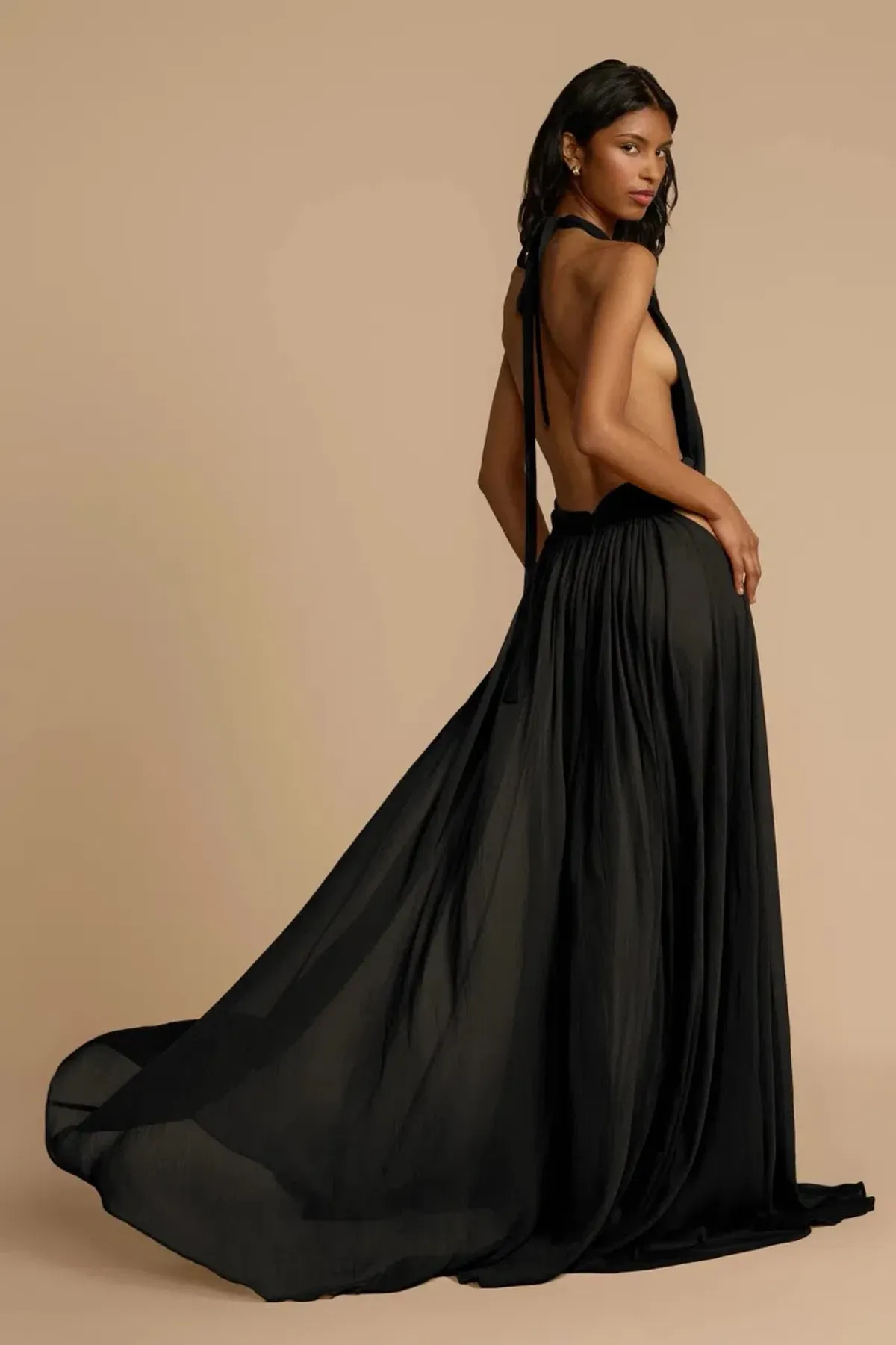 ARCINA ORI FLORENCE DRESS BLACK SIZE 8 (S) - Image 5