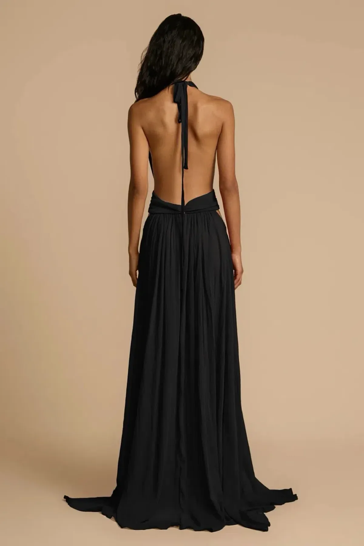 ARCINA ORI FLORENCE DRESS BLACK SIZE 8 (S) - Image 3