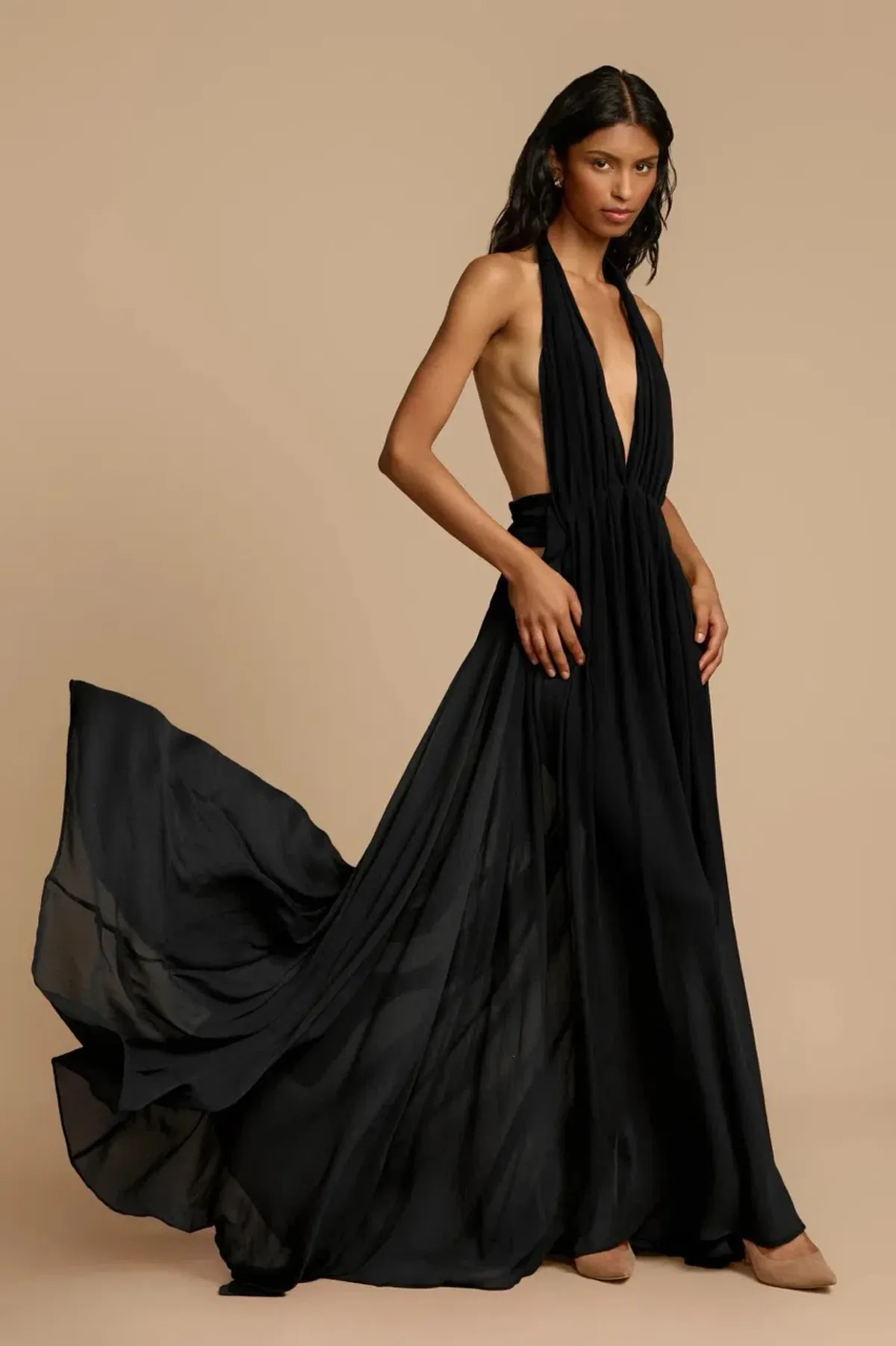 ARCINA ORI FLORENCE DRESS BLACK SIZE 8 (S) - Image 2