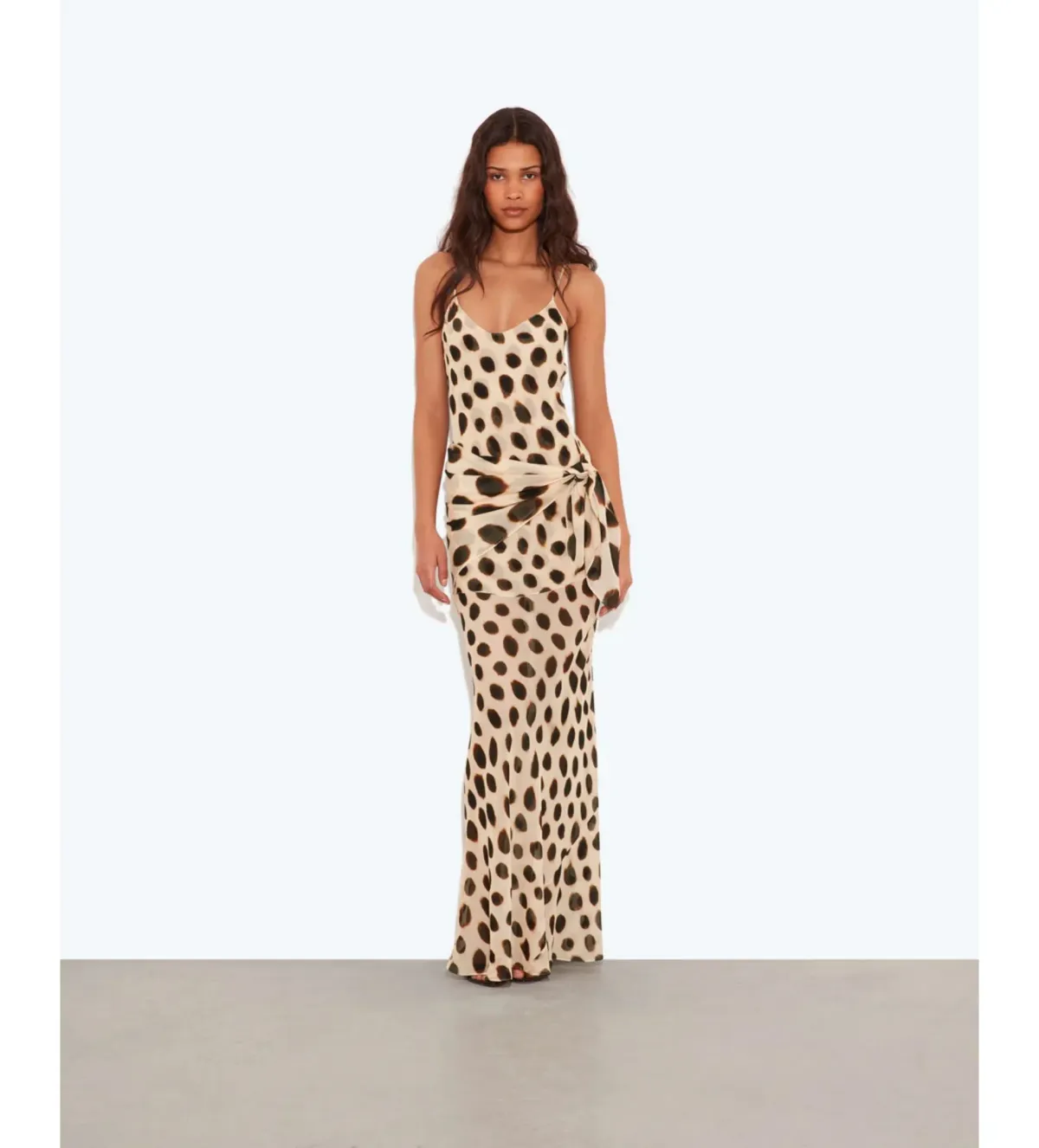 Rat & Boa Ozias Maxi Dress in Animal Print Size M/AU10 - Image 1