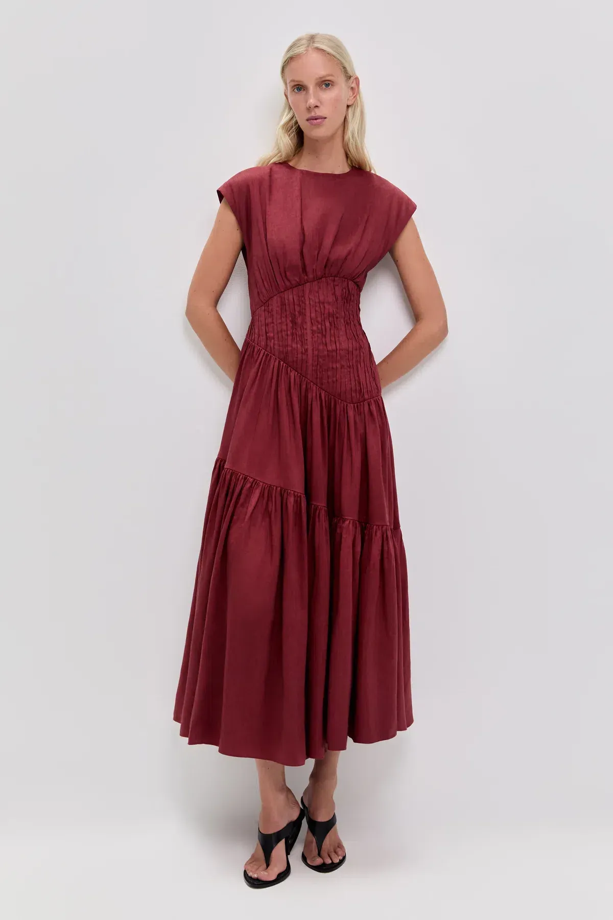 Aje Ecliptica Midi Dress - Image 1