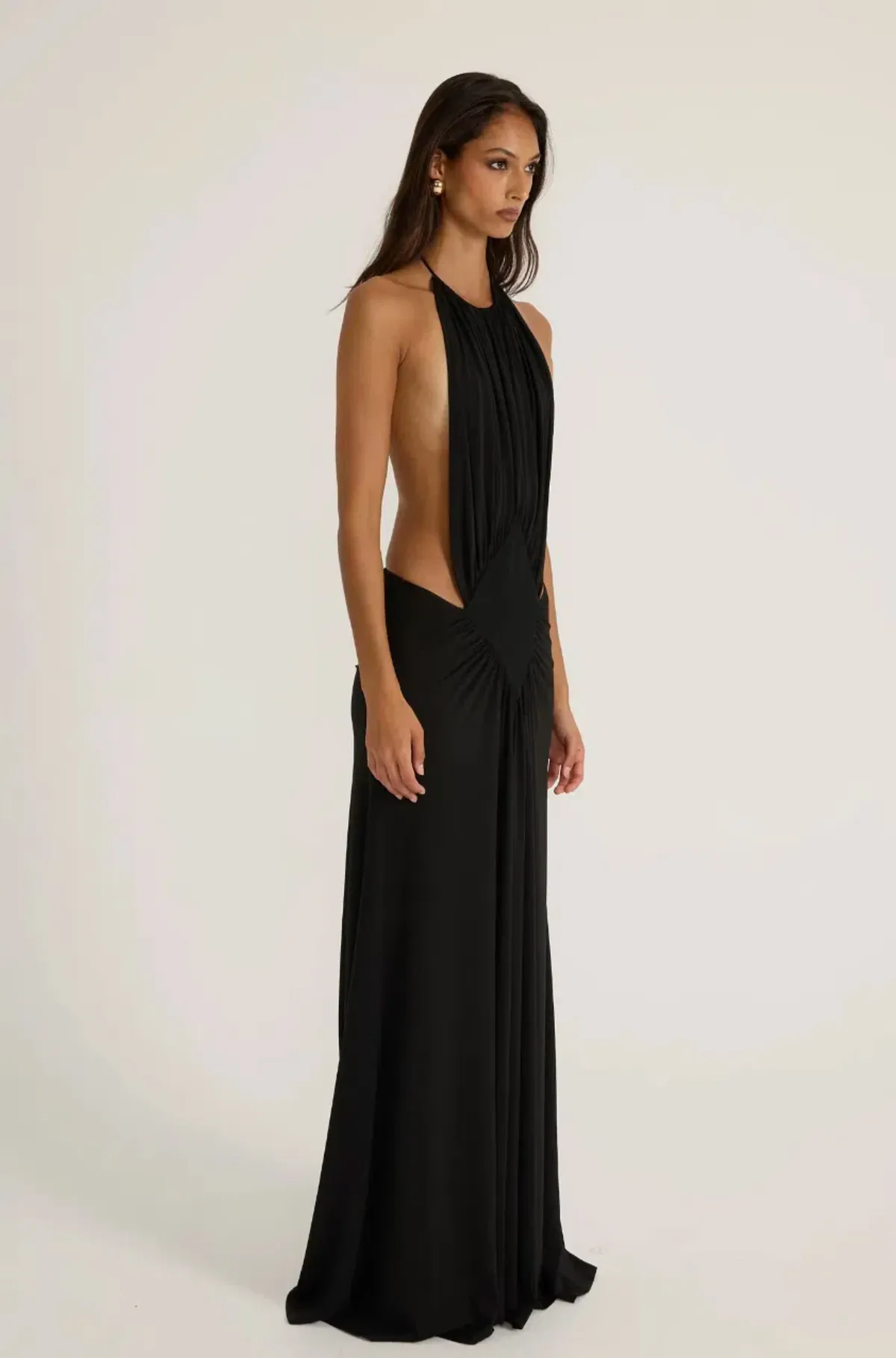 ancegria, Jackie Gown - Black, maxi, size 6  - Image 2