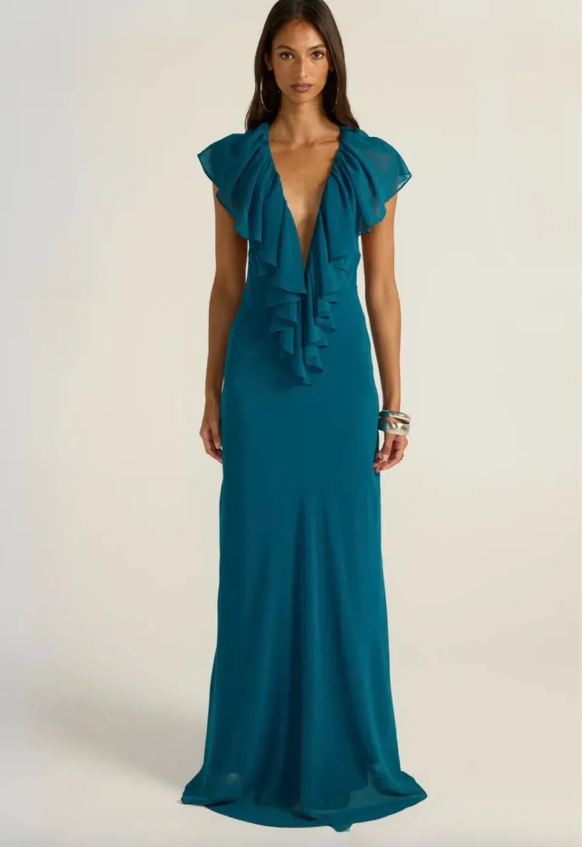 Ancegria, Clover maxi, Teal, size 6, maxi - Image 1