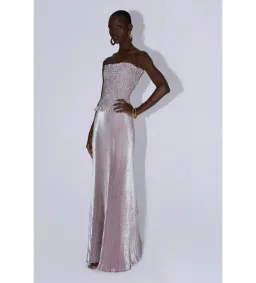 L'Idee Maya Gown in Dusty Shimmer Size AU8 for rent on The Volte - image 3