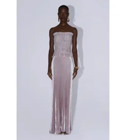 L'Idee Maya Gown in Dusty Shimmer Size AU8 for rent on The Volte - image 1