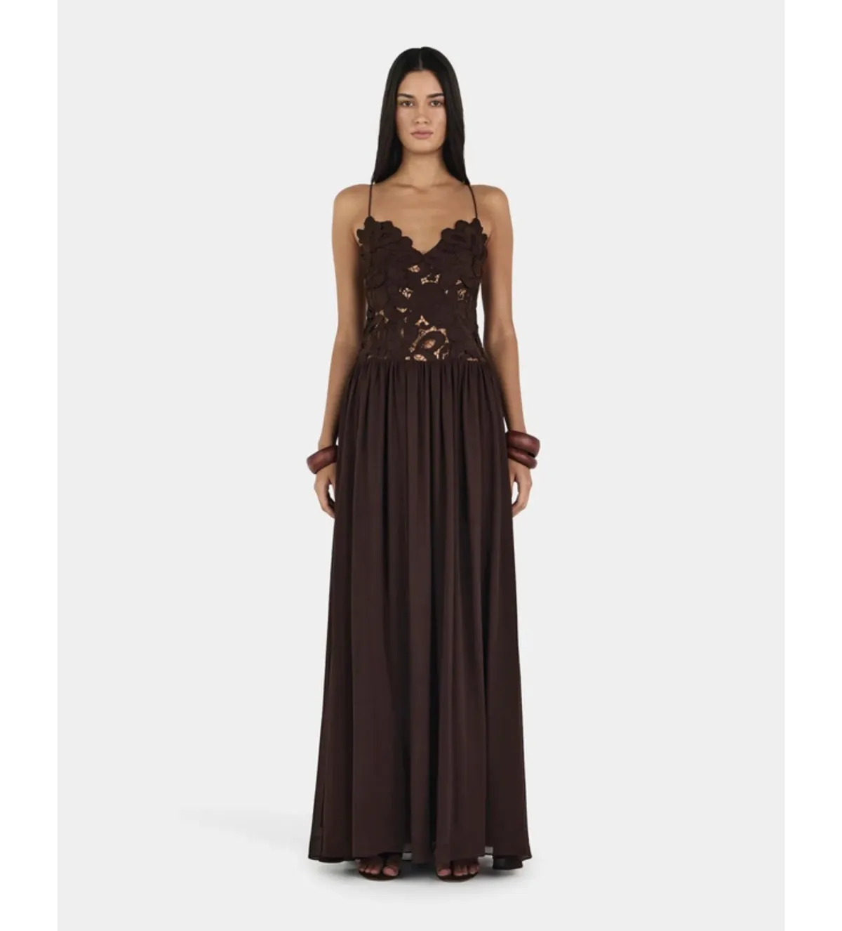 Hansen and Gretel Stephanie Maxi Dress in Cedar Size S/AU8 - Image 1