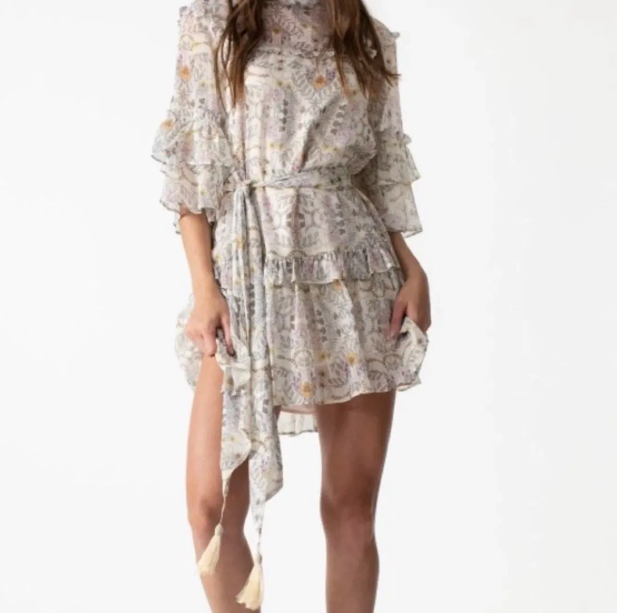 Three of Something Grand Love Affair Dress Mini Floral XS - Image 1