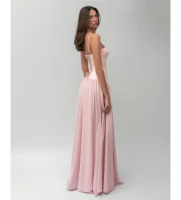 Fenity Amelia Maxi Dress in Pink Size 10 for rent on The Volte - image 3