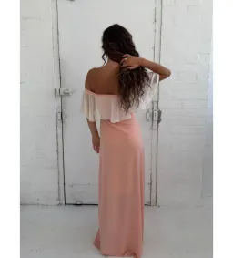 LaMarie Phyllis Maxi Dress in Pink Size 8 for rent on The Volte - image 3