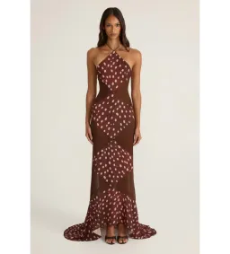 Ance Gria Delphine Gown in Deer Size S/AU8 for rent on The Volte - image 1
