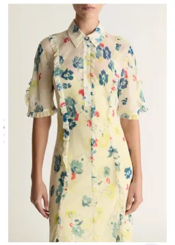 Lee Mathews Floral Olivia Dress sz 3 (12-14) for rent on The Volte - image 2