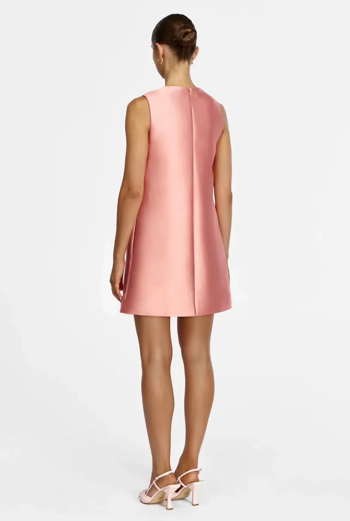 Acler Medora Mini Dress Pink 12 - Image 2