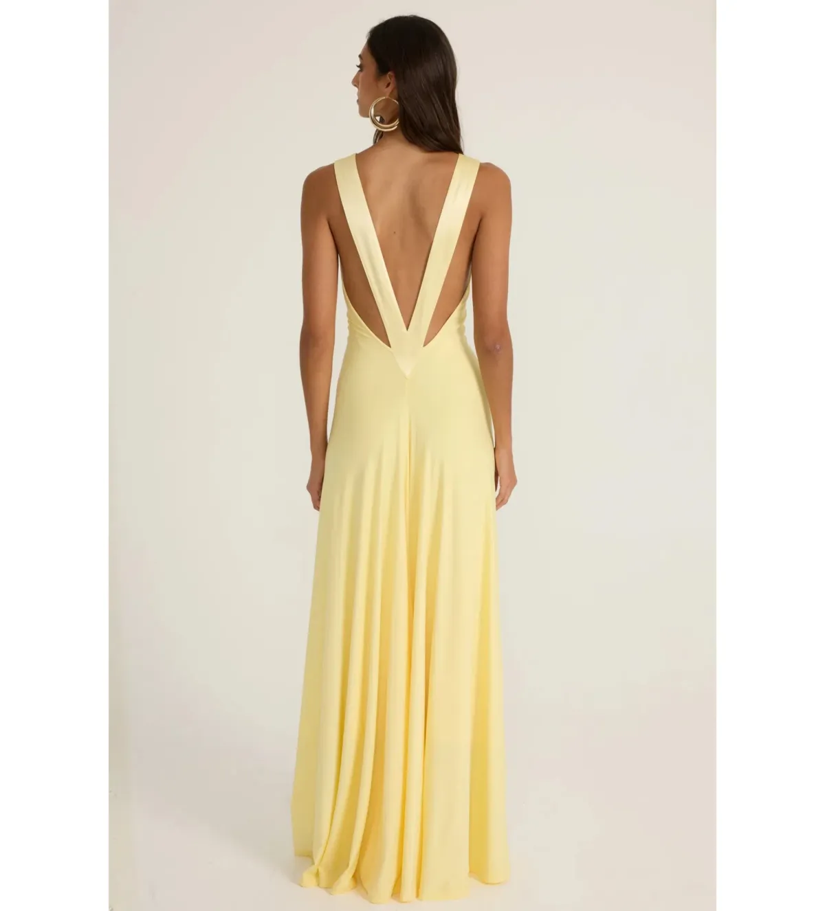 Ance Gria Rosa Gown in Lemon Size AU8 - Image 2