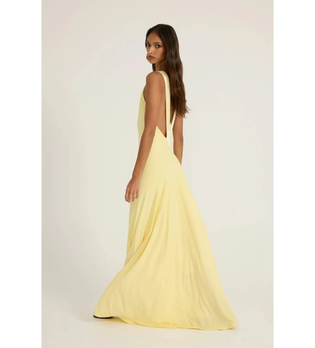 Ance Gria Rosa Gown in Lemon Size AU8 - Image 4