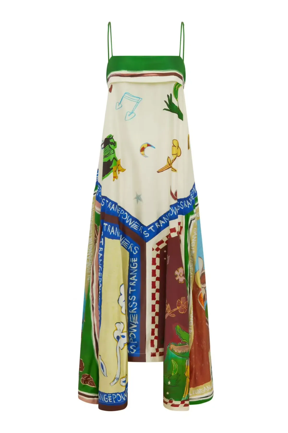 Alemais Tangible Love Silk Midi Dress size 8-10 / Small - Image 3
