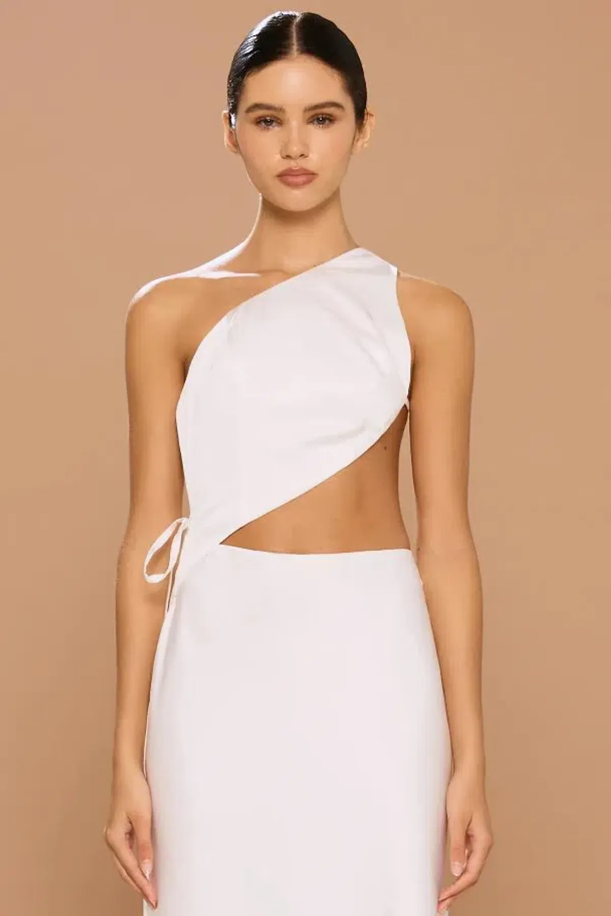 🤍Sonya Moda Crete Dress – Ivory White – Size S / 8 AU – Maxi Gown 🤍 - Image 3