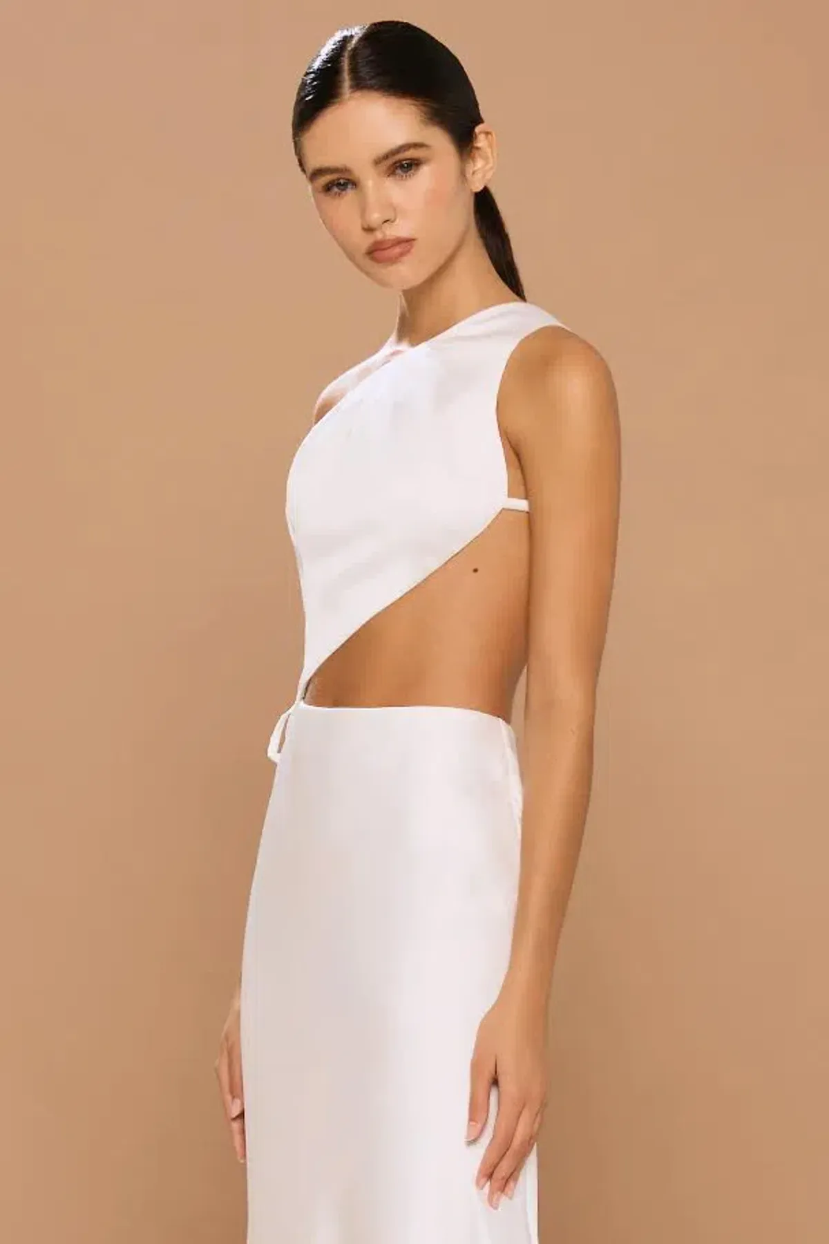 🤍Sonya Moda Crete Dress – Ivory White – Size S / 8 AU – Maxi Gown 🤍 - Image 5
