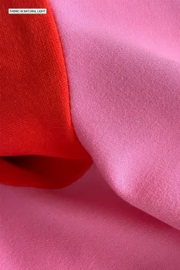 By Johnny Cleo Mini Dress Pink & Red - Size 8 AU / S for rent on The Volte - image 7