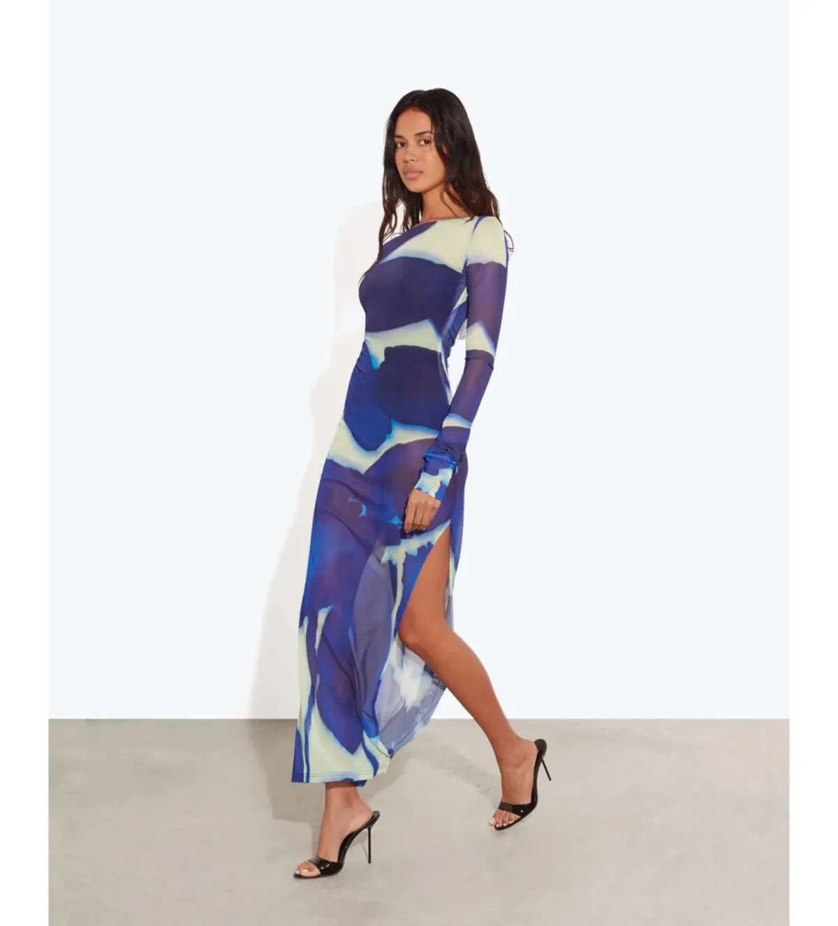 Rat & Boa Santino Maxi Dress in Floral Print Size S/AU8 - Image 3