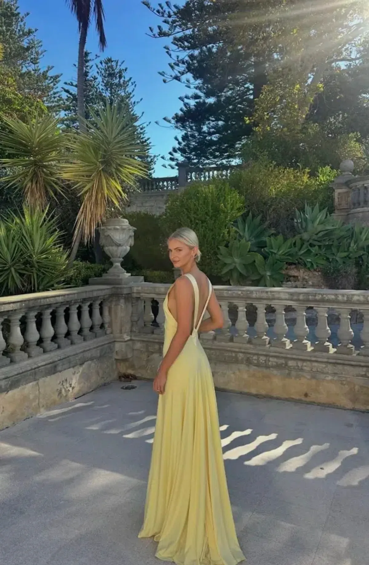 Rosa Gown | Lemon - Size 10 - Image 2