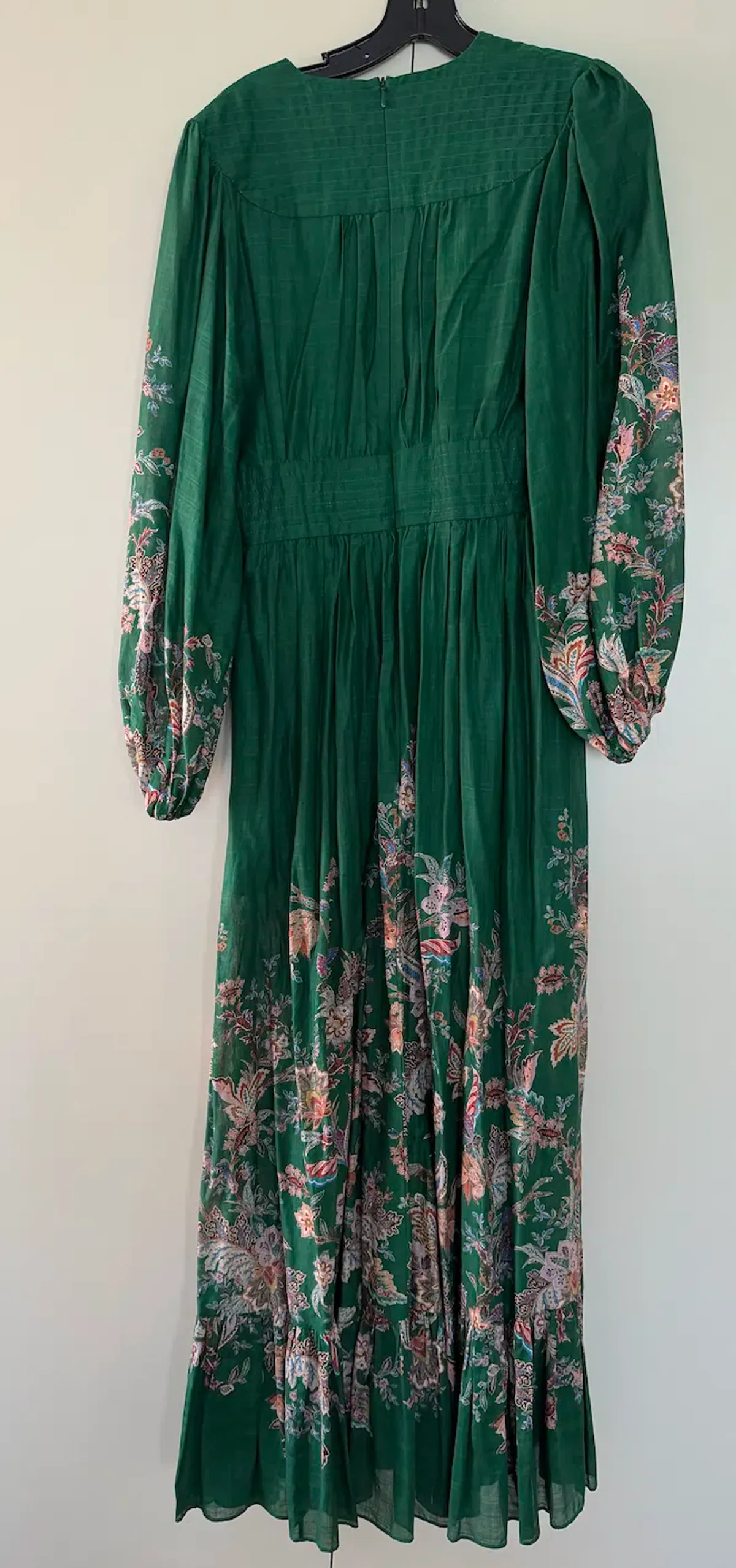 Rhiannon Plunge Maxi Dress - Green - Size 2 - Image 3