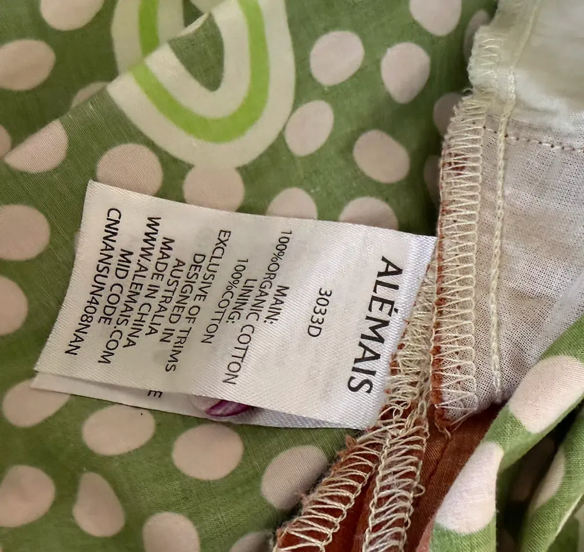 Alemais Limonis Midi Dress - Size AU 10 - Image 3
