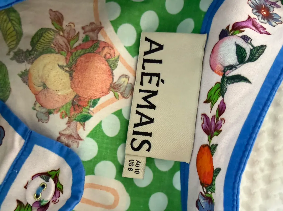 Alemais Limonis Midi Dress - Size AU 10 - Image 4