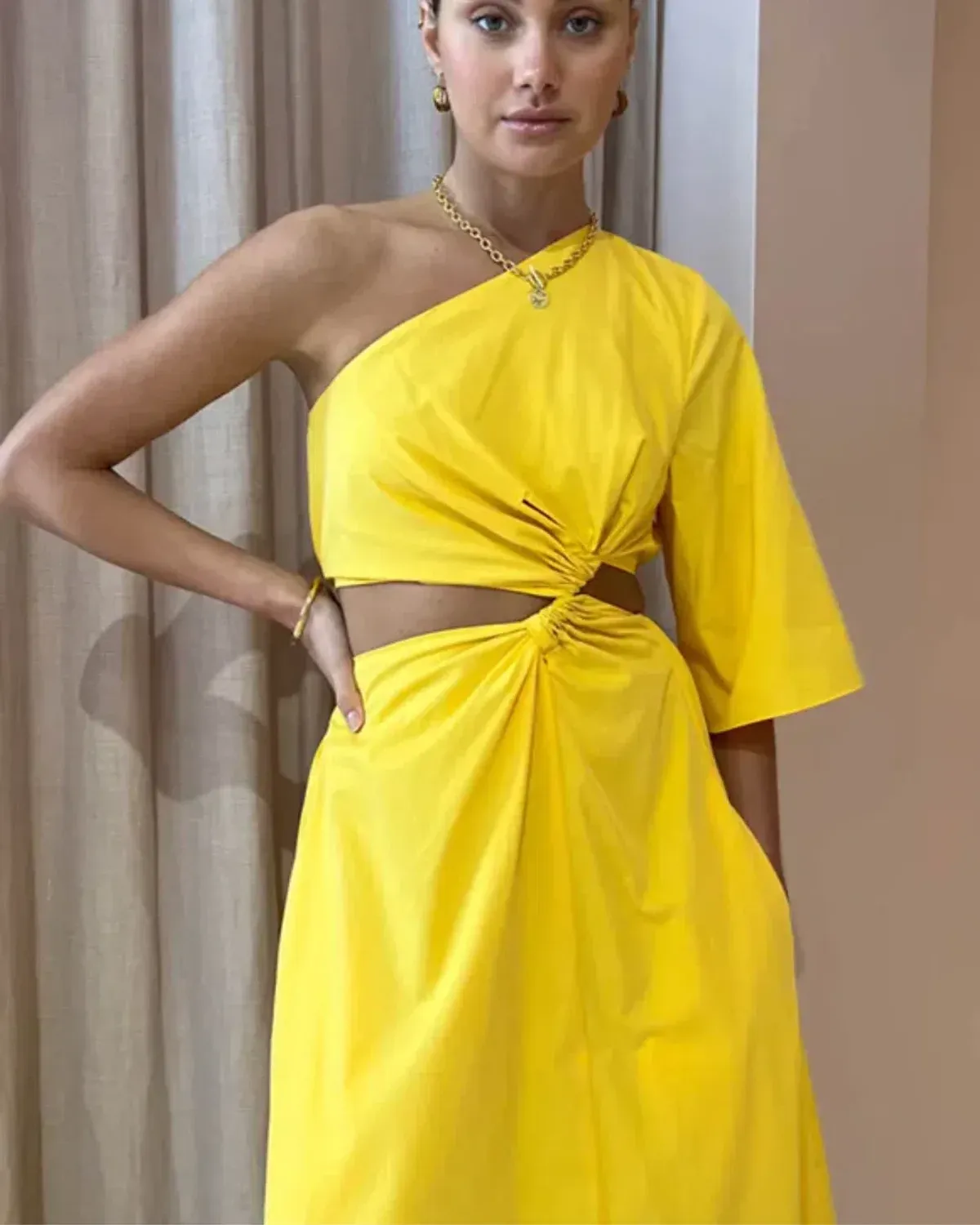 Camilla & Marc Wally Dress in Honey - Image 4