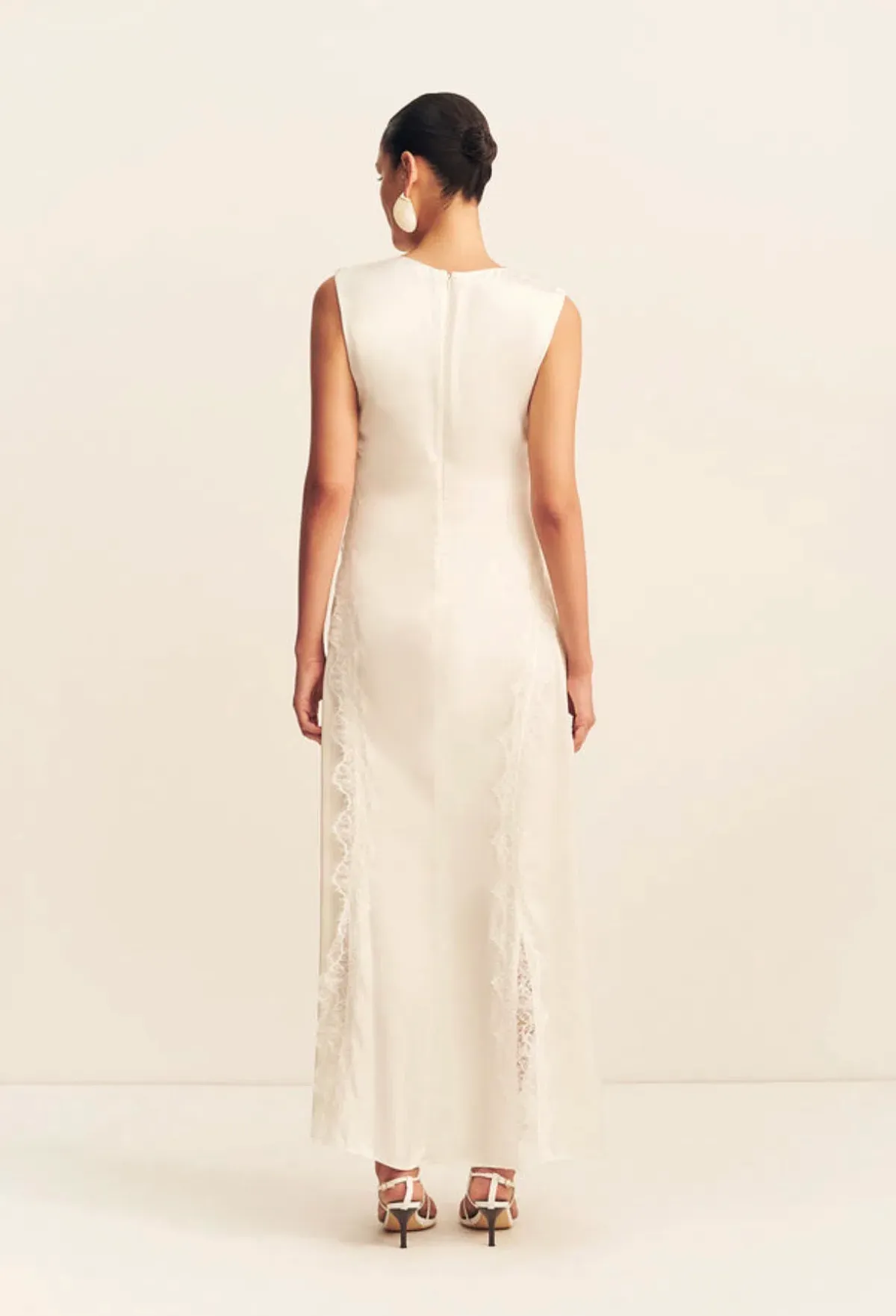     Shona Joy Allegra Lace Panelled Maxi Dress - Image 2