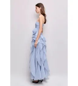 Aje Canyon Gown in Cloud Blue Size S/AU8 for rent on The Volte - image 3