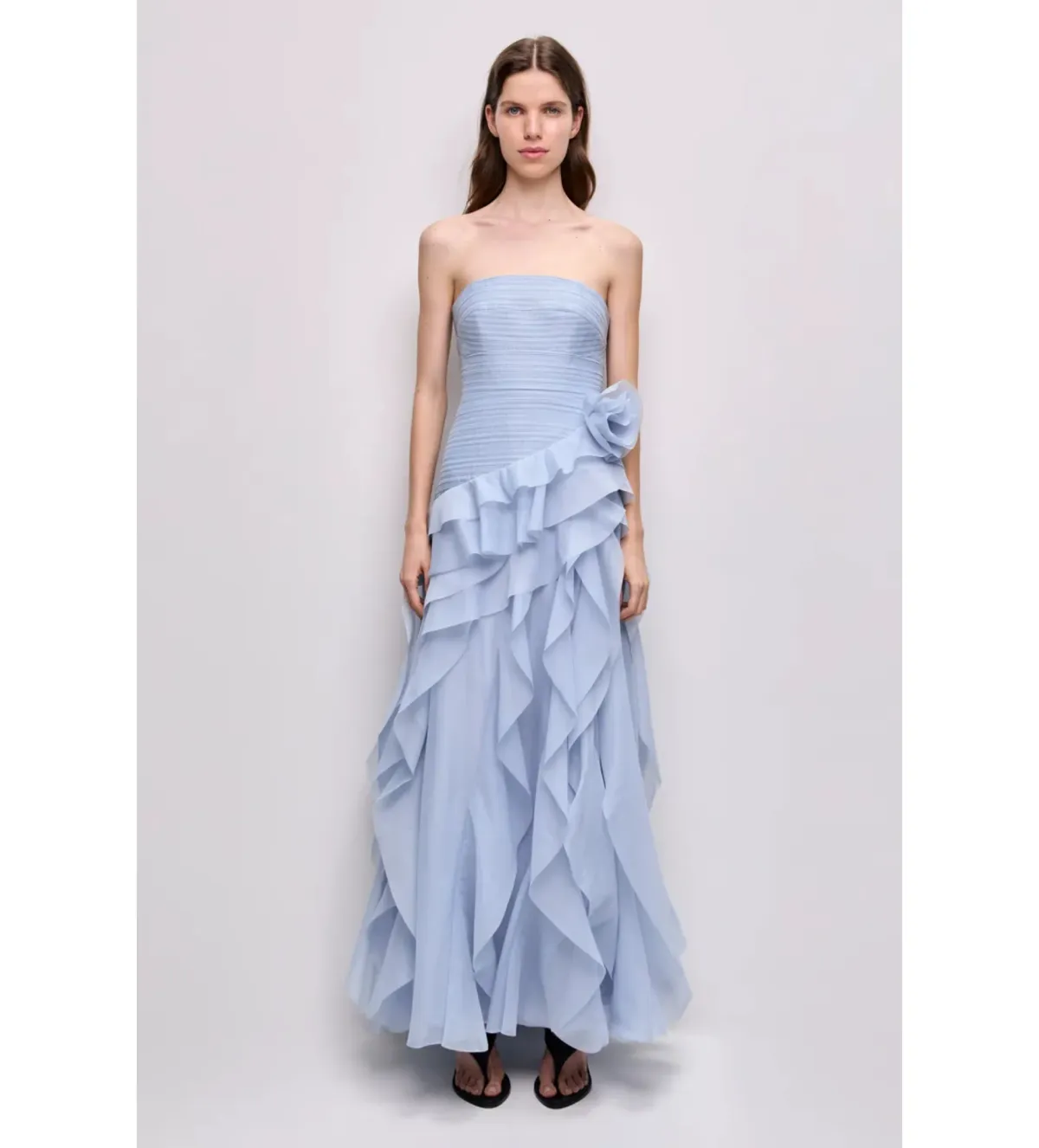 Aje Canyon Gown in Cloud Blue Size S/AU8 - Image 1