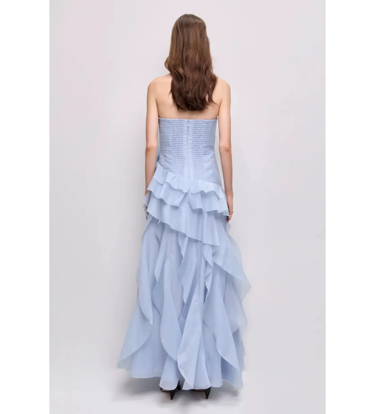 Aje Canyon Gown in Cloud Blue Size S/AU8 - Image 4