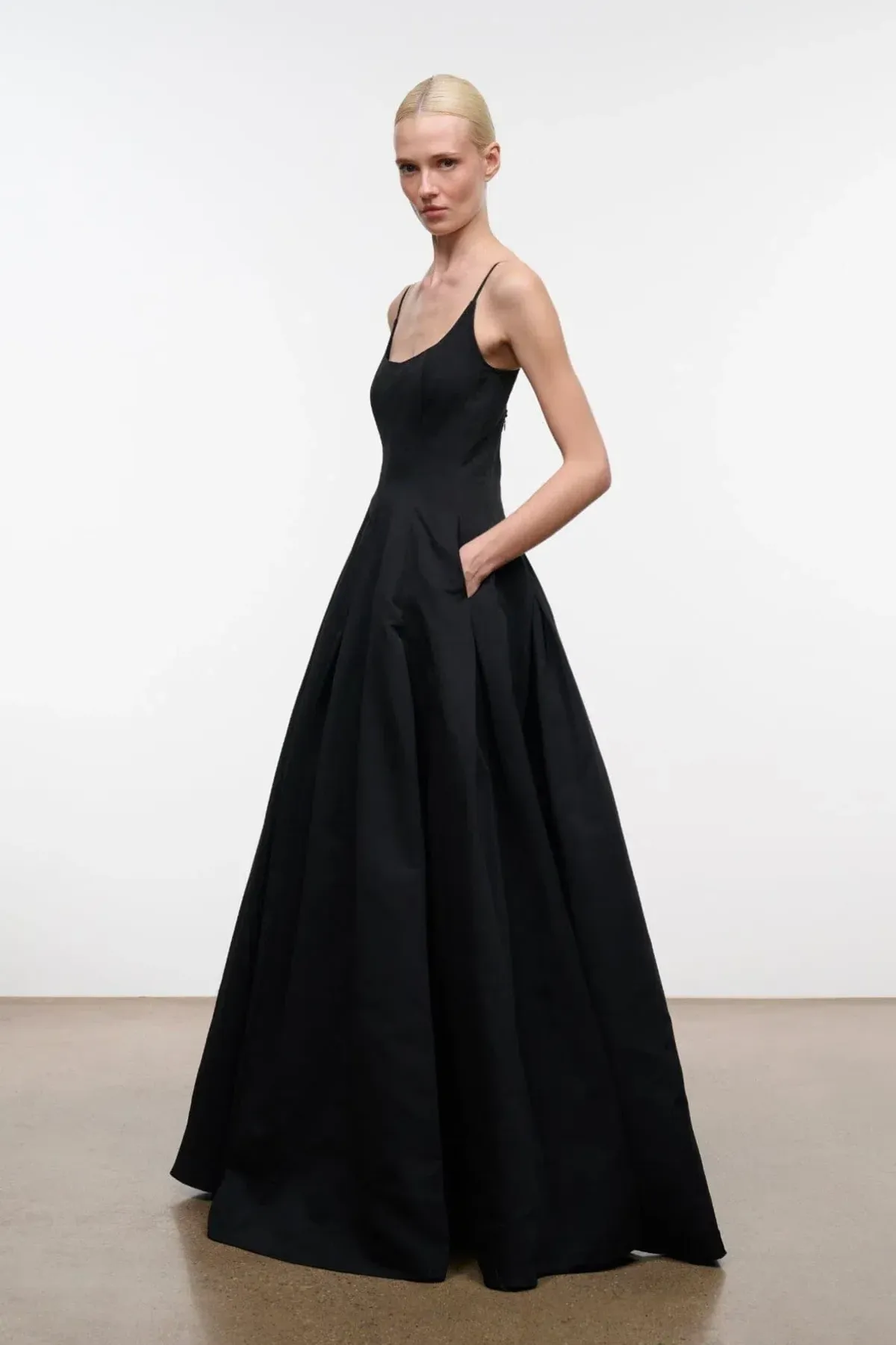 Staud Joy Gown - Black, US 6 / AU 10 - Image 2