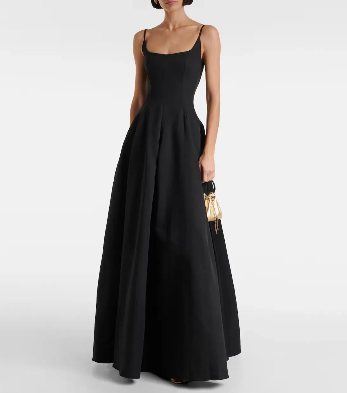 Staud Joy Gown - Black, US 6 / AU 10 - Image 1