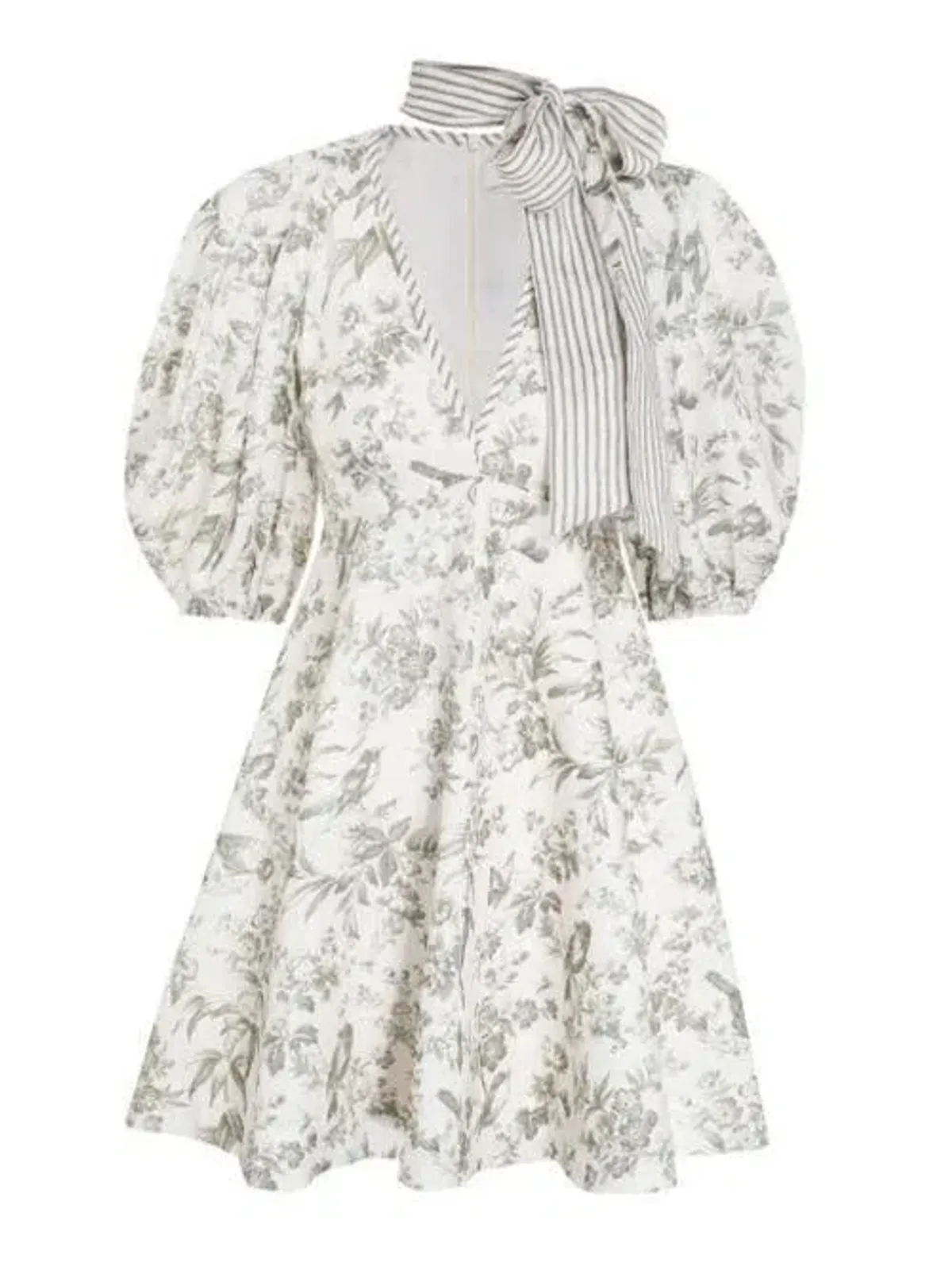 Zimmermann Linen Day Mini Dress - Image 1