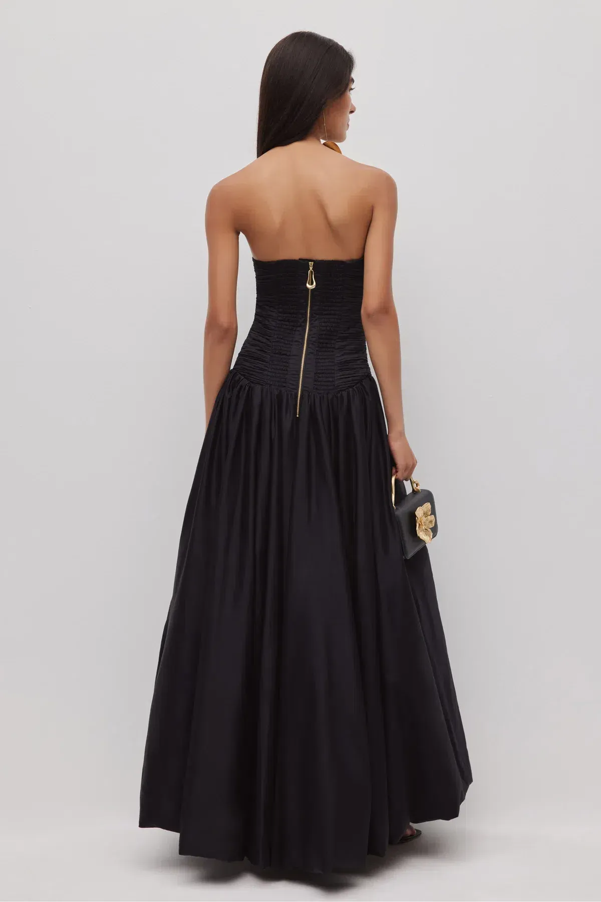 AJE VIOLETTE BUBBLE HEM MAXI DRESS SIZE 6 - Image 6