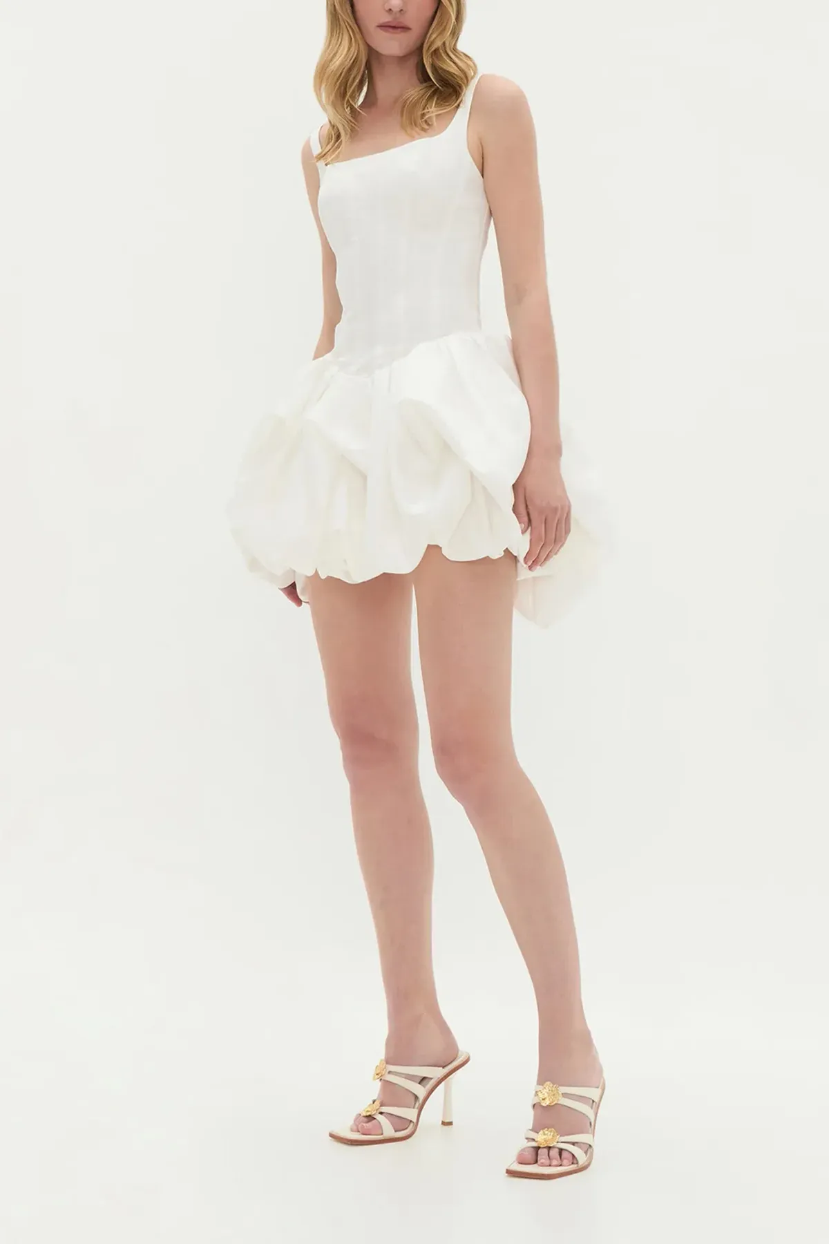 Aje Alani Mini Dress | Ivory | Size 10 - Image 3