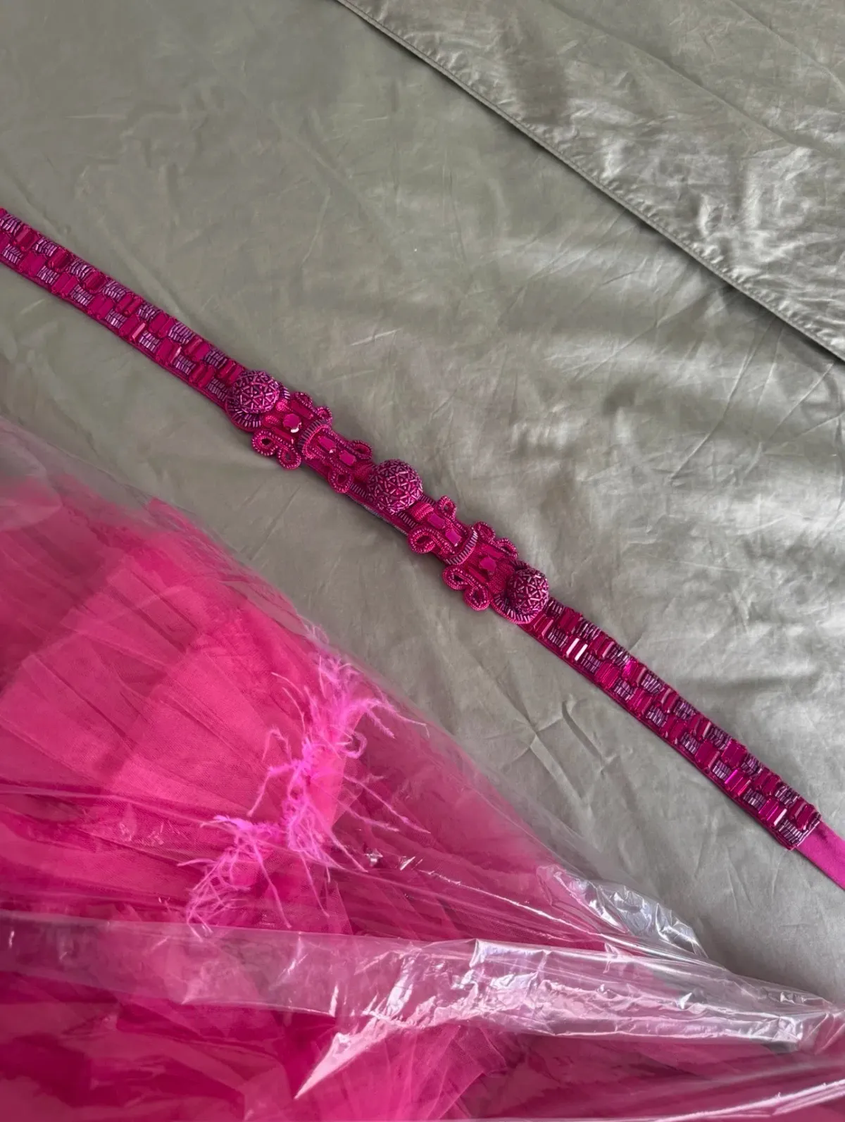 STEPH AUDINO PINK GOWN SIZE 8 - Image 2