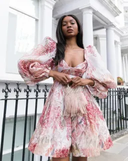 Zimmermann Botanica Bralette Mini Dress for rent on The Volte - image 6