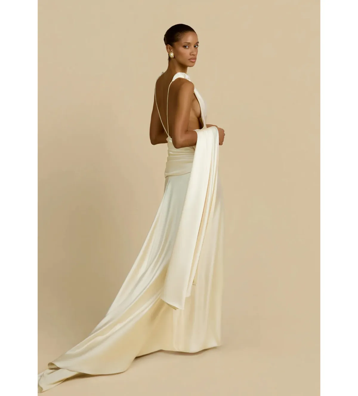 Arcina Ori Madelena Maxi Dress in Cream Size XS/AI6 - Image 3